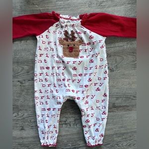 Mid Pie Christmas Reindeer Outfit